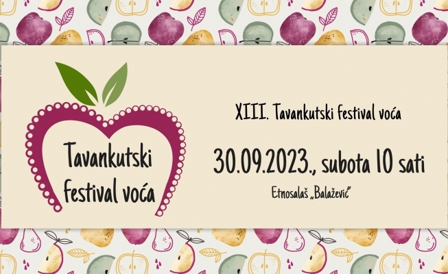 U subotu je Tavankutski festival voća