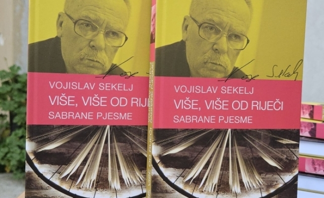 Na Književnom salonu ZKVH predstavljena sabrane pjesme Vojislava Sekelja