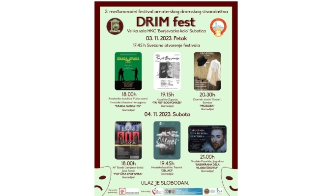 »DRIM fest« u Subotici – prvi dan