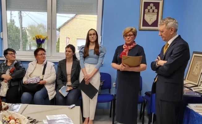 Uskršnja izložba slamarskog odjela HKPD "Matija Gubec"