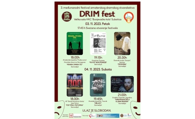 »DRIM fest« u Subotici – drugi dan